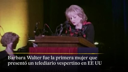 La labor como periodista de Barbara Walters