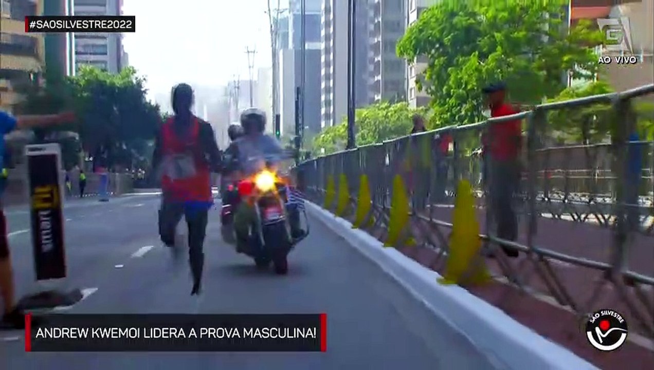 Confira como foi a chegada da prova masculina da 97ª edição da Corrida Internacional de São Silvestre