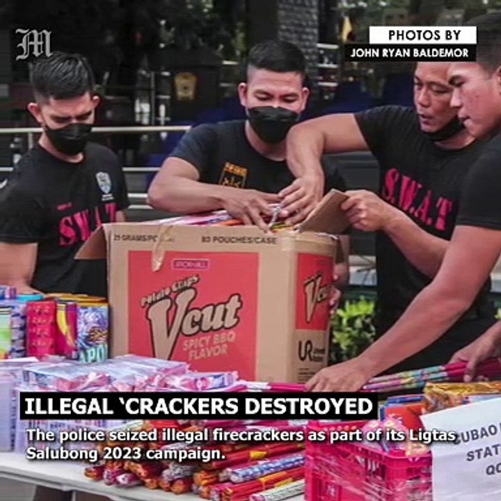 Illegal 'crackers' destroyed