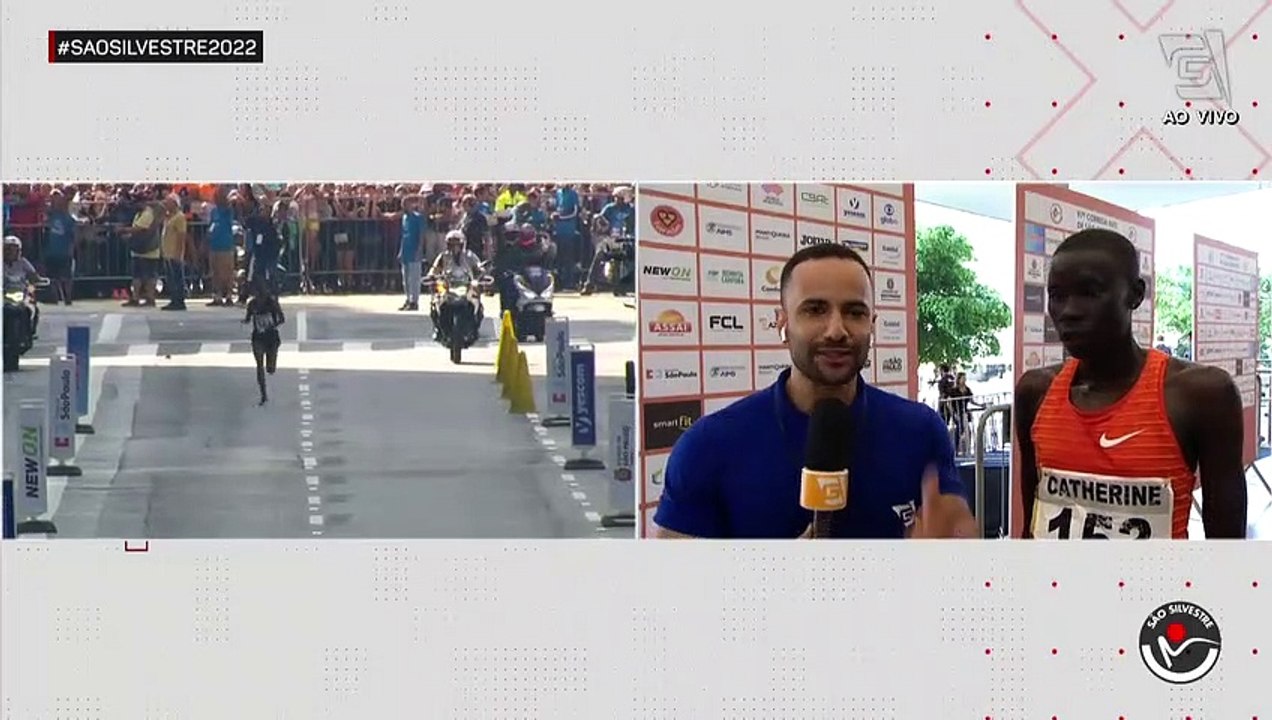 São Silvestre confira o que disse a vencedora da prova feminina Catherine Reline