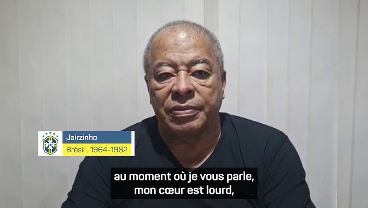 Décès de Pelé - Jairzinho : "Je rends hommage ici à mon idole et mon Roi"