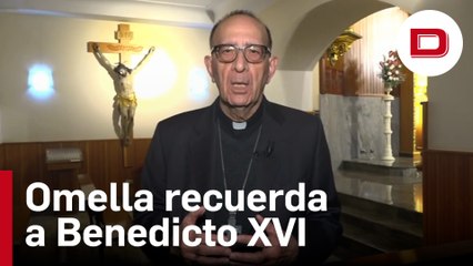 El Cardenal Omella recuerda, en un mensaje, la labor y entrega del Papa Benedicto XVI
