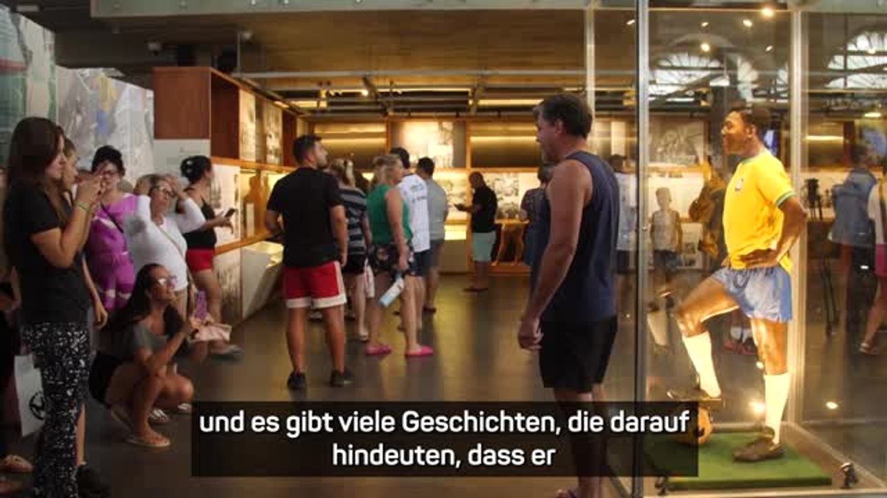 Fans im Pelé-Museum: 'Er war unser König'