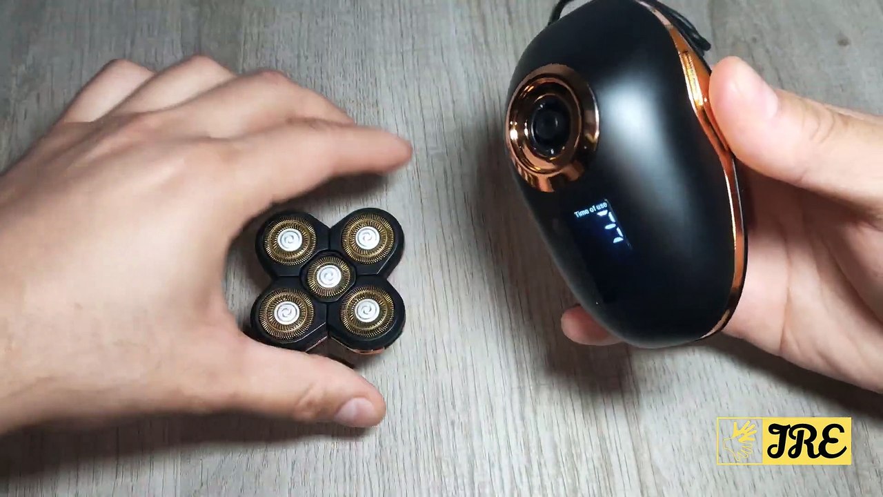 Jinding Electric Beard Head Shaver Pro RW5566 (Review)