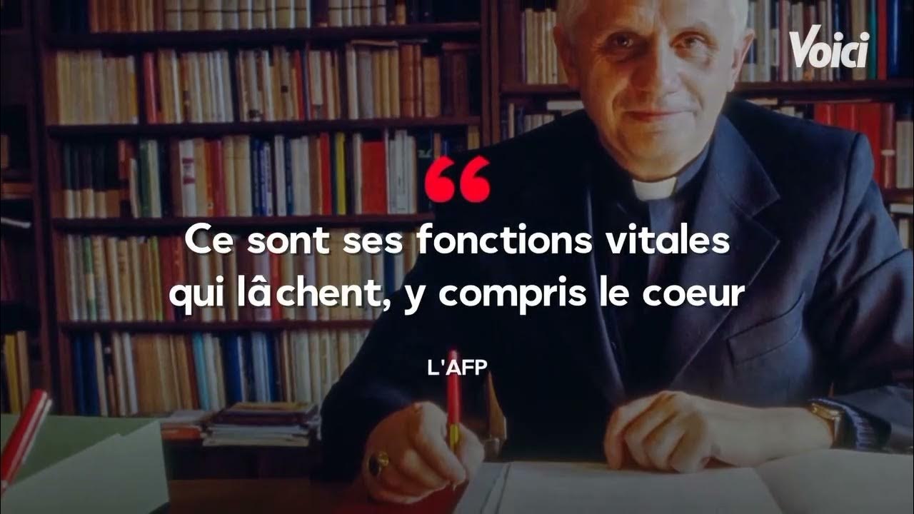 Mort de Benoit XVI : cette raison particulière pour laquelle Carla Bruni le « remercie de tout cœur