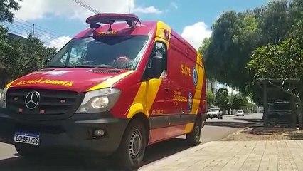 Idosa sofre corte na cabeça após queda no Ciro Nardi