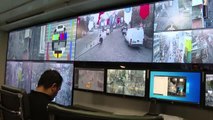 Taksim'deki Mobil Komuta Merkezi'nden İstanbul kameralarla anlık takip ediliyor