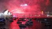 Spectacular New Year's Eve fireworks begin over Sydney Harbour