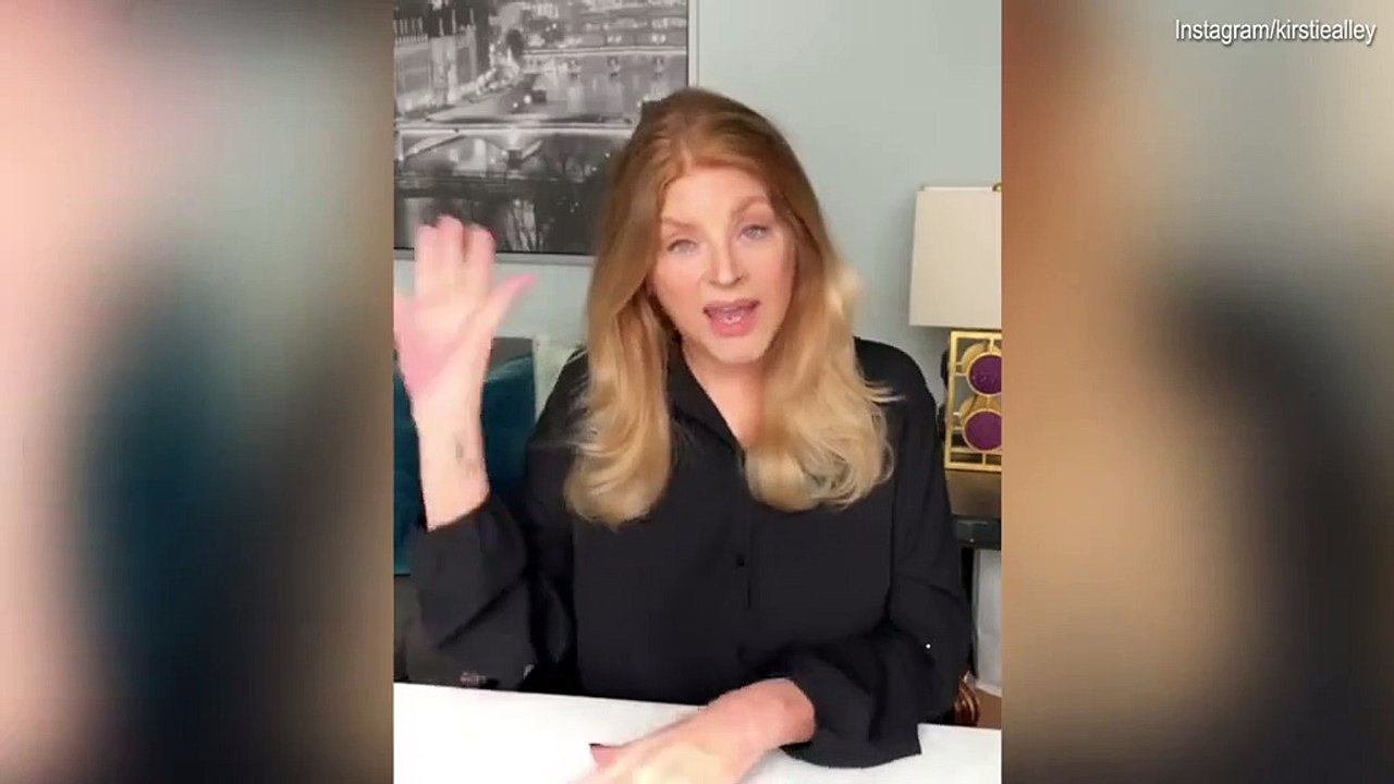 Late actress Kirstie Alley promotes her Cameo videos on Instagram