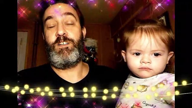 Brumath Bonne Année 2023 avec ma petite fille Lya