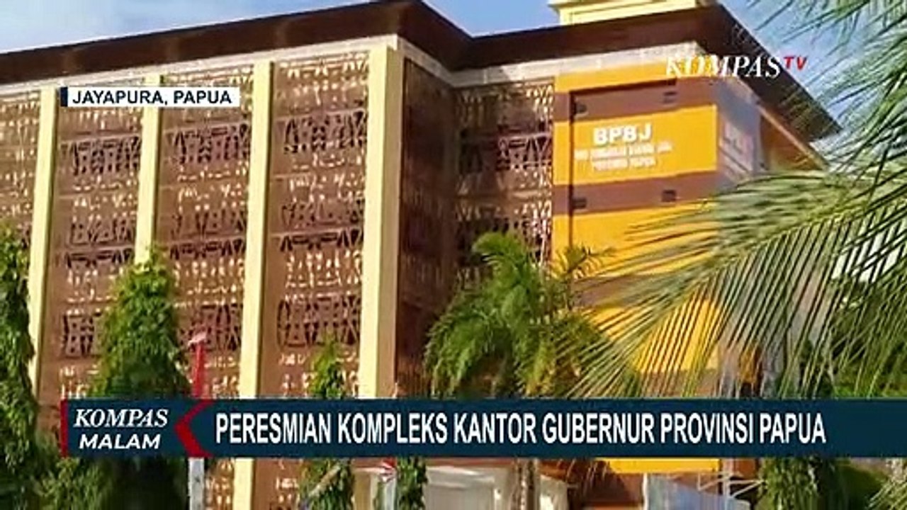 HUT Provinsi Papua, Gubernur Lukas Enembe Resmikan Kompleks Kantor Gubernur Papua
