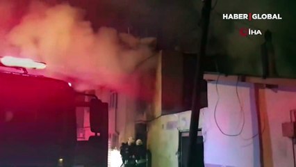 Konya'da soba yakmak isteyen vatandaş, yanlışlıkla evi yaptı