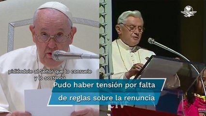 Dos Papas en el Vaticano: la situación que generó la renuncia de Benedicto XVI