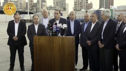 رئيس الوزراء: "احنا يوميًا بنشتغل على توفير السلع وبطمئن المواطنين المصريين"