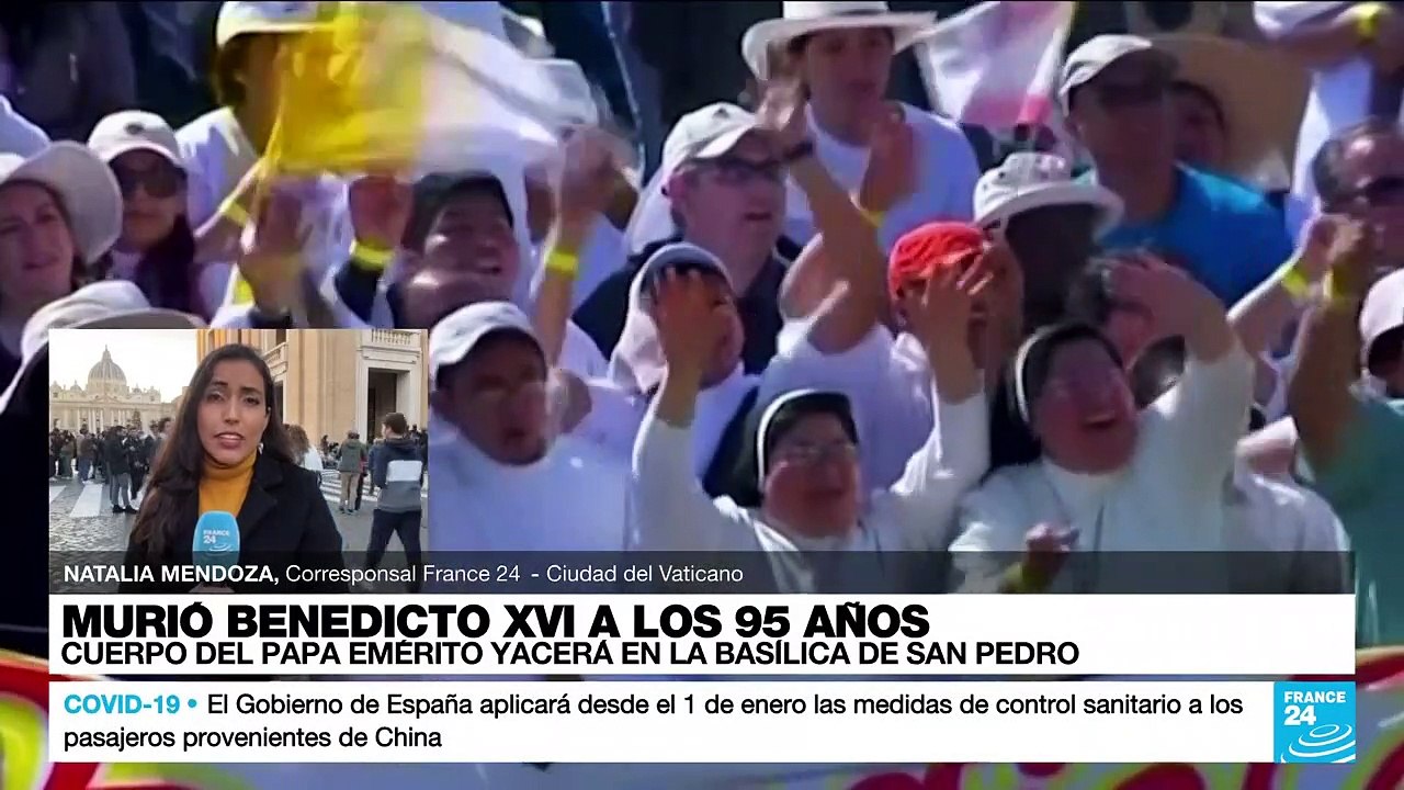 Informe desde Ciudad del Vaticano: así será el funeral del papa emérito Benedicto XVI