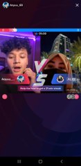 Happy New Year 2023 // Tiktok Live Nepali Boy Aayush and Pakistani Lady Alizeh