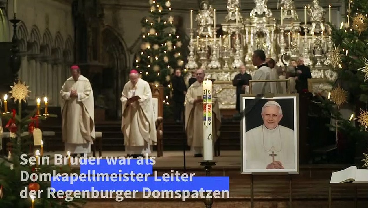 Gedenken an Benedikt XVI. bei Messe im Regensburger Dom