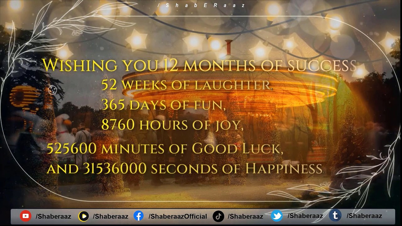 Wish you a  12 Months of Success | happy new year 2023 | status,wishes