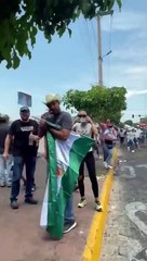 La gasificación policial puso en riesgo a niños que acompañaban la marcha pacífica