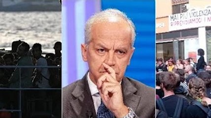 Prima predica accoglienza, ma poi     Piantedosi smaschera la sinistra