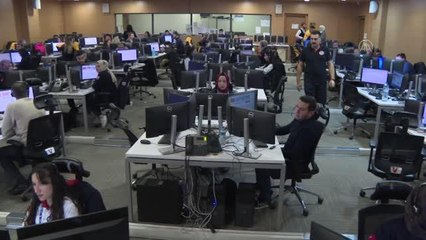 112 Acil Çağrı Merkezi'nde yılbaşı mesaisi