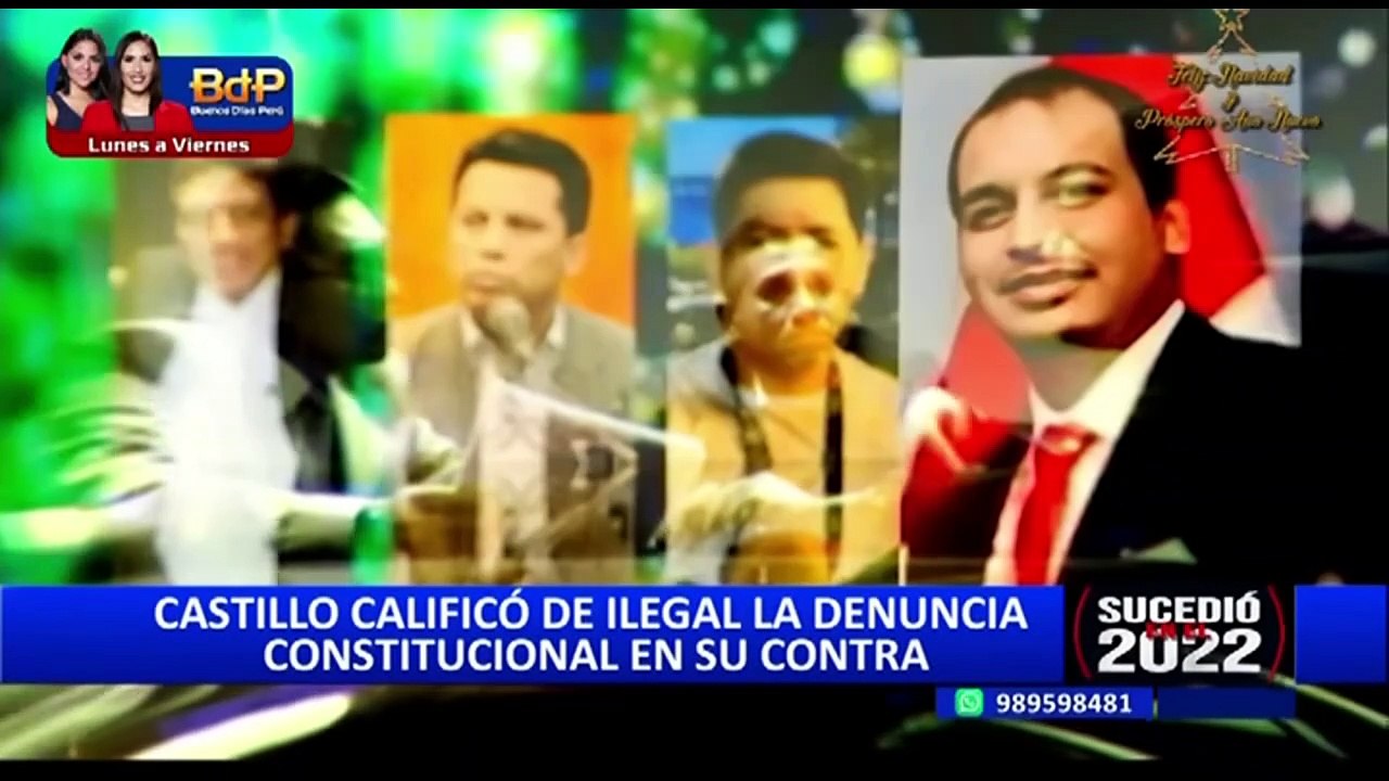 Sucedió en el 2022: Pedro Castillo acumuló seis investigaciones fiscales durante su mandato