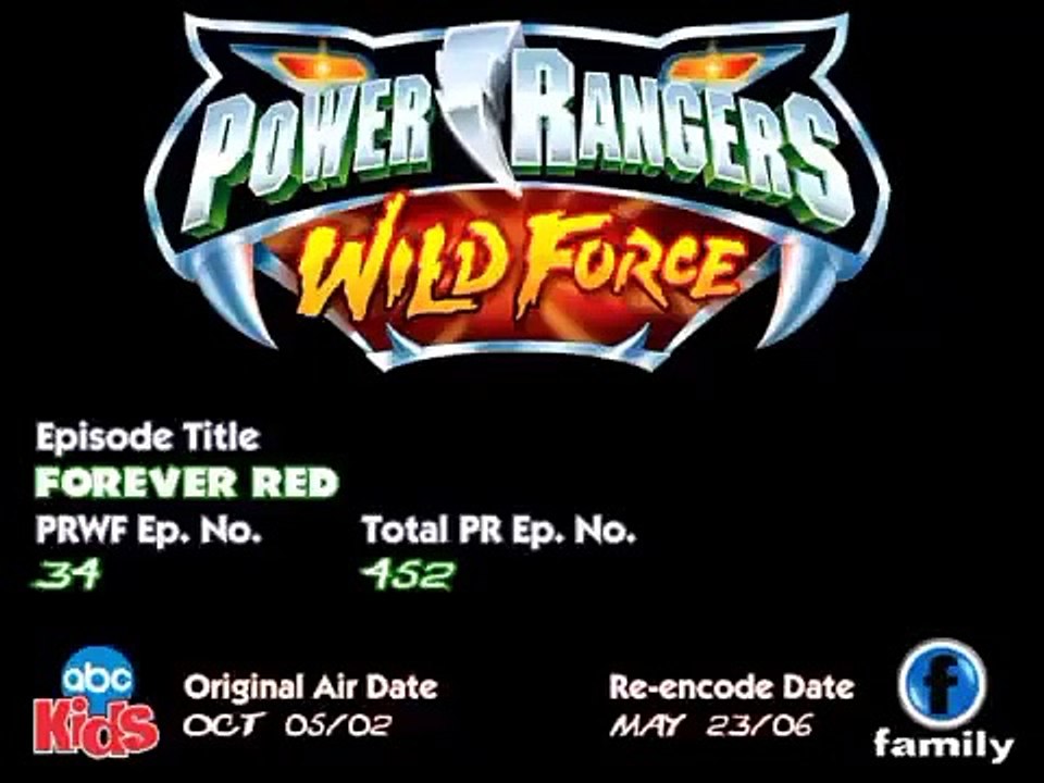 Power Rangers Wild Force - Ep34 HD Watch