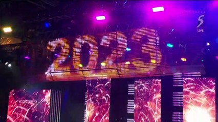 Singapore welcomes 2023 with New Year fireworks at Marina Bay