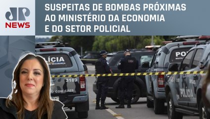 Polícia volta a investigar ameaça de bomba no Distrito Federal; Elaine Keller comenta