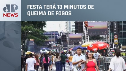 Réveillon na Avenida Paulista deve reunir mais 1 milhão de pessoas