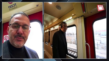 Mehmet Kasapoğlu Sarıkamış anması için Doğu Ekspresi ile yola çıktı