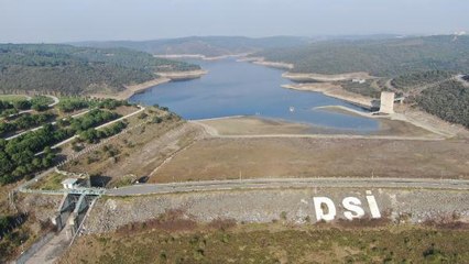 ALİBEYKÖY BARAJI SON 10 YILIN EN DÜŞÜK SEVİYESİNDE - 1