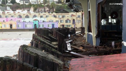 فيديو: استمرار احتمال حصول فيضانات في كالفورنيا بعد عاصفة قوية