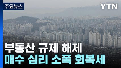 규제 해제에 매매수급지수 반등...거래량 회복 조짐 / YTN