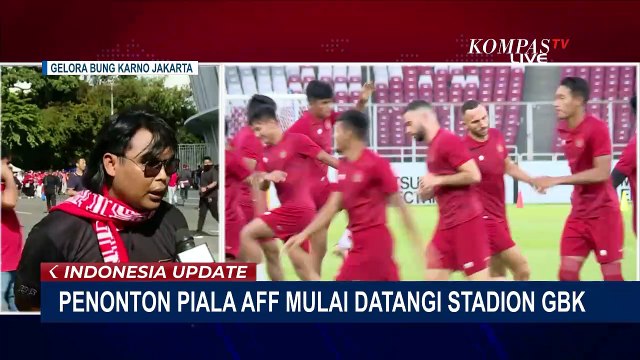 Jelang Pertandingan Indonesia VS Vietnam, Penonton Piala AFF 2022 Mulai Padati Stadion GBK