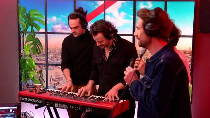 LIVE - Feu! Chatterton interprète "Monde Nouveau" dans Le Double Expresso RTL2 (06/01/23)