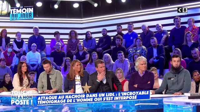 Attaque dans un supermarché du Nord: Regardez le témoignage de l'homme qui s'est interposé - Extrait de TPMP