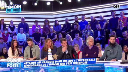 Attaque dans un supermarché du Nord: Regardez le témoignage de l'homme qui s'est interposé - Extrait de TPMP