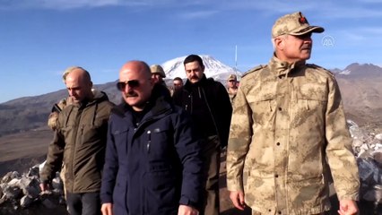 Ağrı Dağı'na yüksek teknolojili modüler üs bölgesi kuruldu