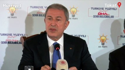Milli Savunma Bakanı Hulusi Akar, gündeme ilişkin açıklamalar yaptı