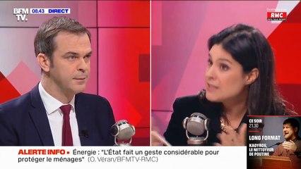 "L’Etat n'a pas vocation à prendre en charge tous les surcoûts" liés à l'augmentation des prix de l'énergie, affirme le porte-parole du gouvernement Olivier Véran - VIDEO