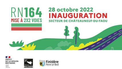 DREAL Bretagne : Inauguration de RN164 - Le clip