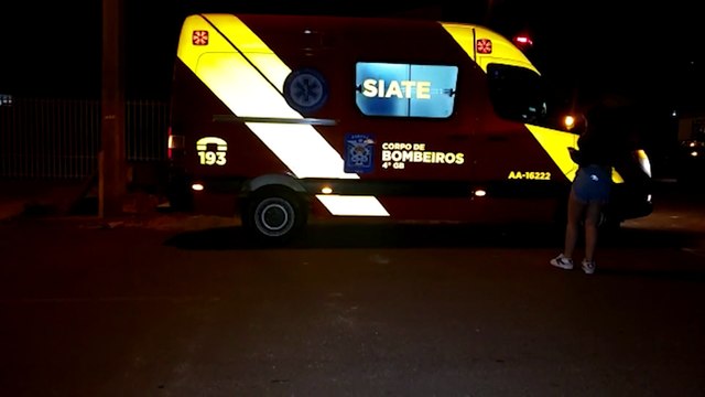 Motociclista fica ferido em acidente de trânsito no Cascavel Velho