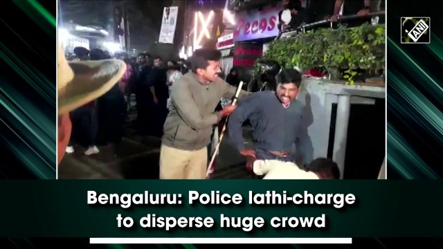 Bengaluru: Police lathi-charged to disperse huge crowd