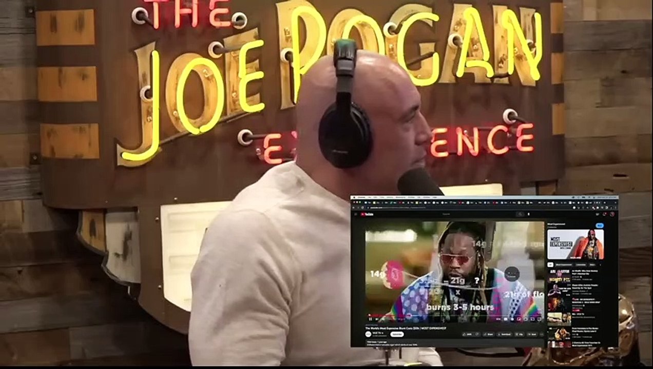 Joe Rogan: Worlds MOST EXPENSIVE... $50,000 Joints?! & Legal Marijuana In New York & California?!