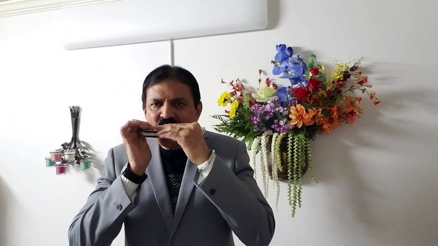 Bhavanvre Ki Gunjan-Film-Kal Aaj Aur Kal 1971 on Harmonica Live Performance by Mukund Kamdar