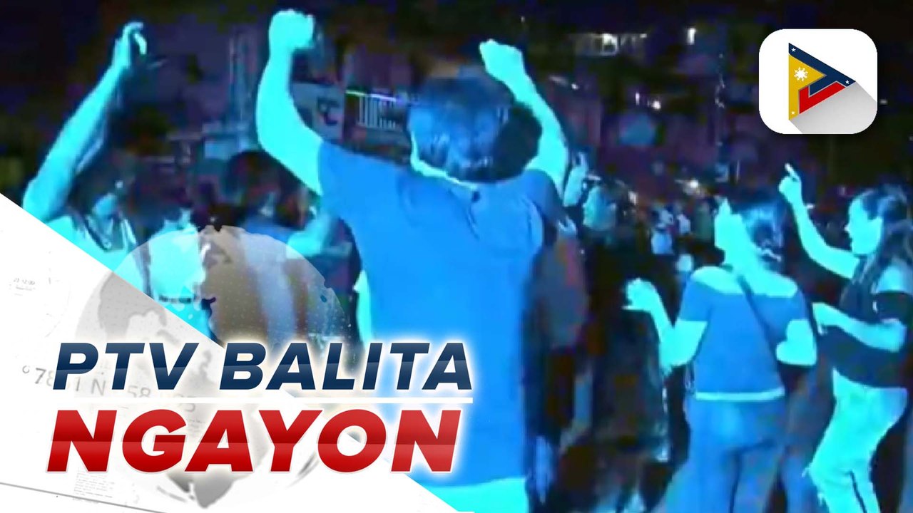 Ilang residente sa Q.C., nagdaos ng street party para sa pagsalubong ng Bagong Taon