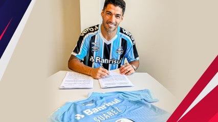 Sah! Luis Suarez Resmi Gabung Gremio Dikontrak hingga 2024