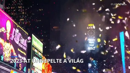 Ünneplés a világ nagyvárosaiban egy szebb és békésebb újév reményében