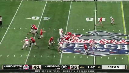 Georgia takes the lead LATE vs. Ohio State